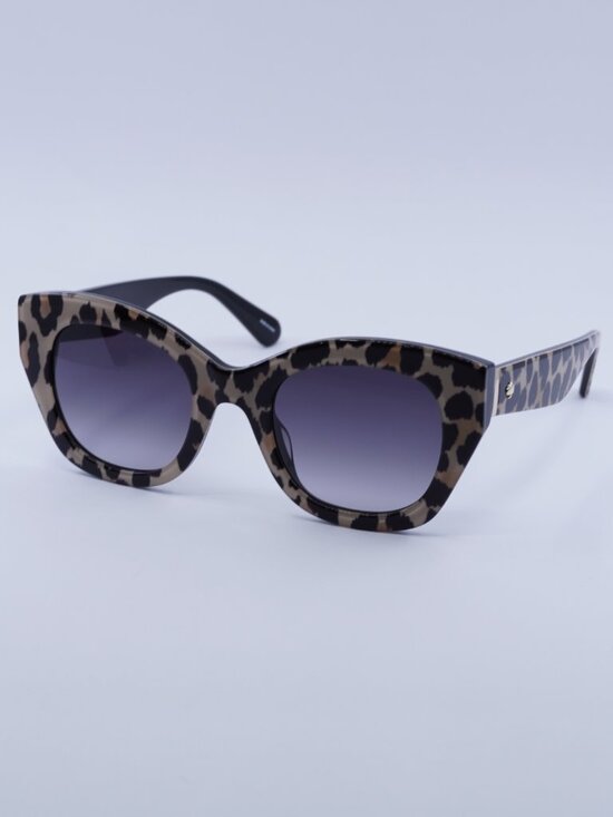 Kate Spade JALENA/S 07RM 9O Sunglasses Panter Cat Eye Frame, Grey Lenses main image 10